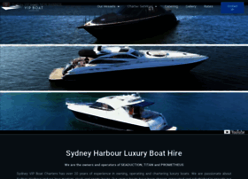 sydneyvipboatcharters.com.au