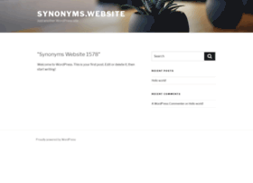 synonyms.website
