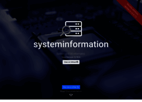 systeminformation.io