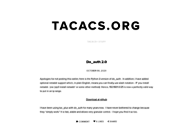 tacacs.org