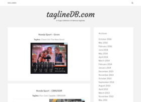 taglinedb.com
