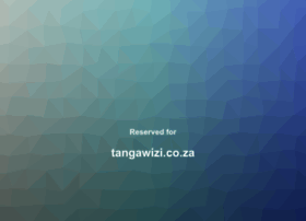 tangawizi.co.za