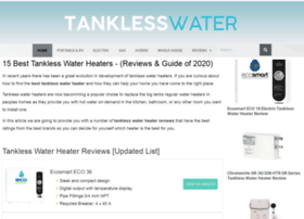 tanklesswaterheaterguy.com