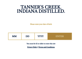 tannerscreekwhiskey.com