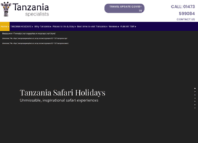 tanzaniaspecialists.co.uk