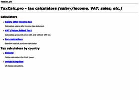 taxcalc.pro