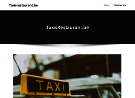 taxisrestaurant.be