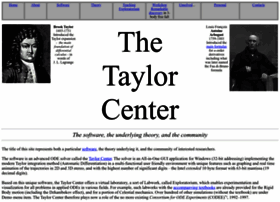 taylorcenter.org