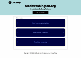 teachwashington.org