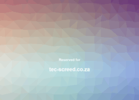 tec-screed.co.za
