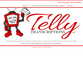 tellytranscriptions.com