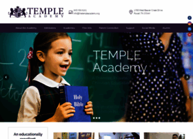 templebaptistacademy.com