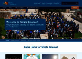 templeemanuel.com