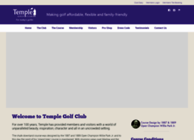 templegolfclub.co.uk