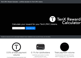 tenxrewardcalculator.com