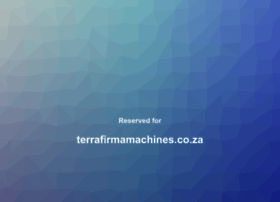 terrafirmamachines.co.za