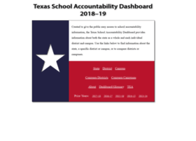 texasschoolaccountabilitydashboard.org