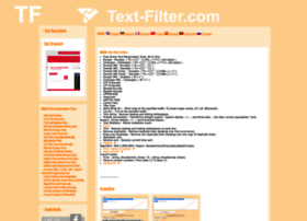 text-filter.com