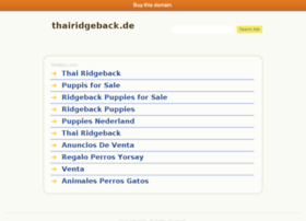 thairidgeback.de