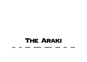 the-araki.co.uk