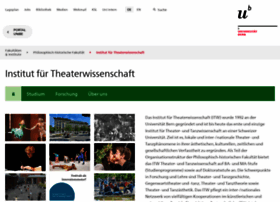 theaterwissenschaft.ch