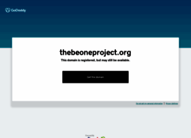 thebeoneproject.org