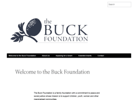 thebuckfoundation.org