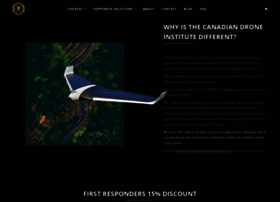 thecanadiandroneinstitute.com