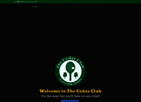 thecedarclub.org