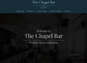 thechapelbar.co.uk