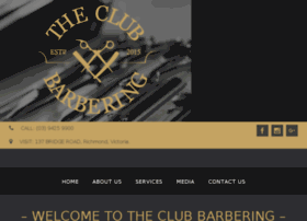 theclubbarbering.com.au