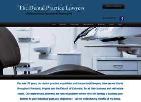 thedentalpracticelawyers.com