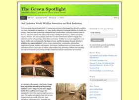 thegreenspotlight.com