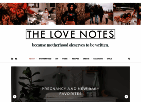 thelovenotesblog.com