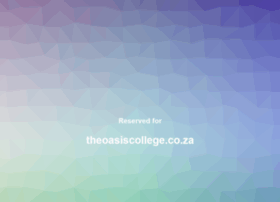 theoasiscollege.co.za
