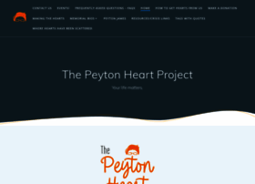thepeytonheartproject.org