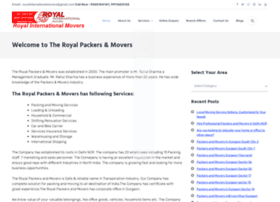 theroyalpackers.in