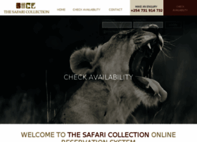 thesafaricollection.resrequest.com