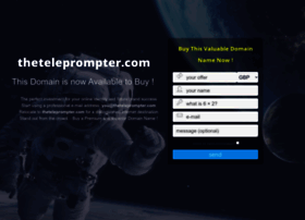 theteleprompter.com