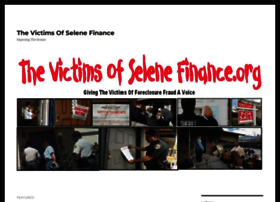 thevictimsofselenefinance.org