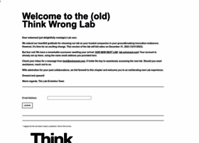 thinkwrong.com