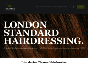 thomashairdressing.co.uk