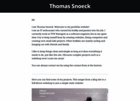 thomassnoeck.com