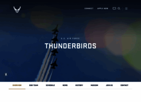 thunderbirds.airforce.com