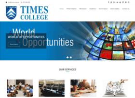 times.edu.pk