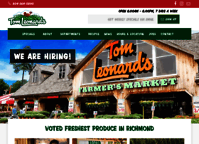 tomleonardsfarmersmarket.com