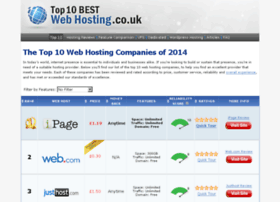 top10bestwebhosting.co.uk