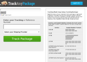 trackanypackage.com