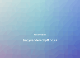 tracyvanderschyff.co.za