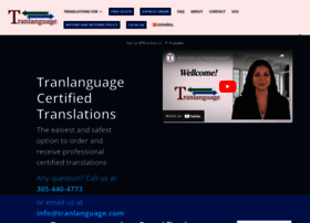 tranlanguage.com